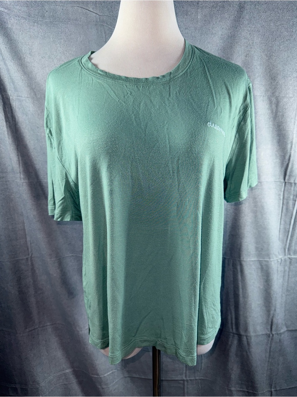 2461-Auden Soft Green Short Sleeve Pajama Top